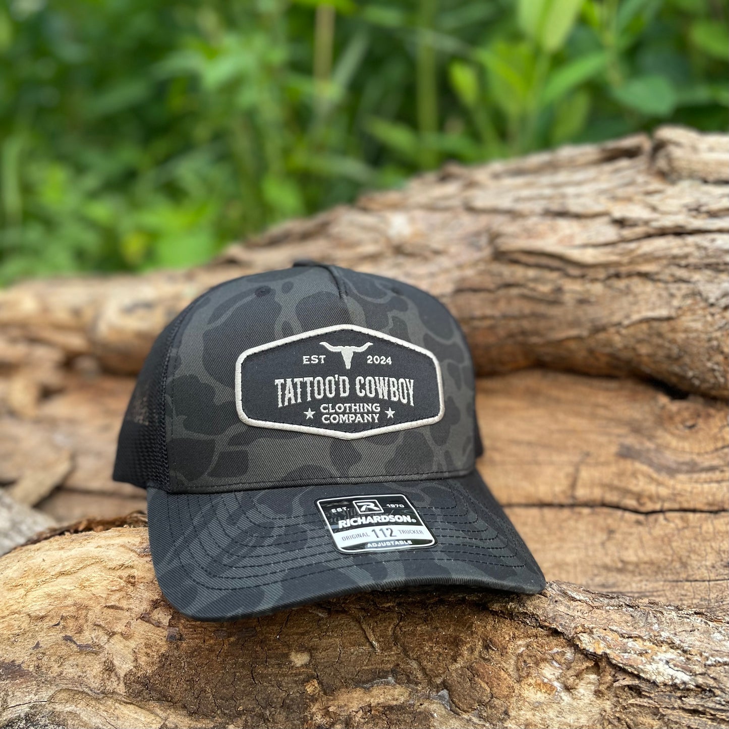 Black Patch Hat