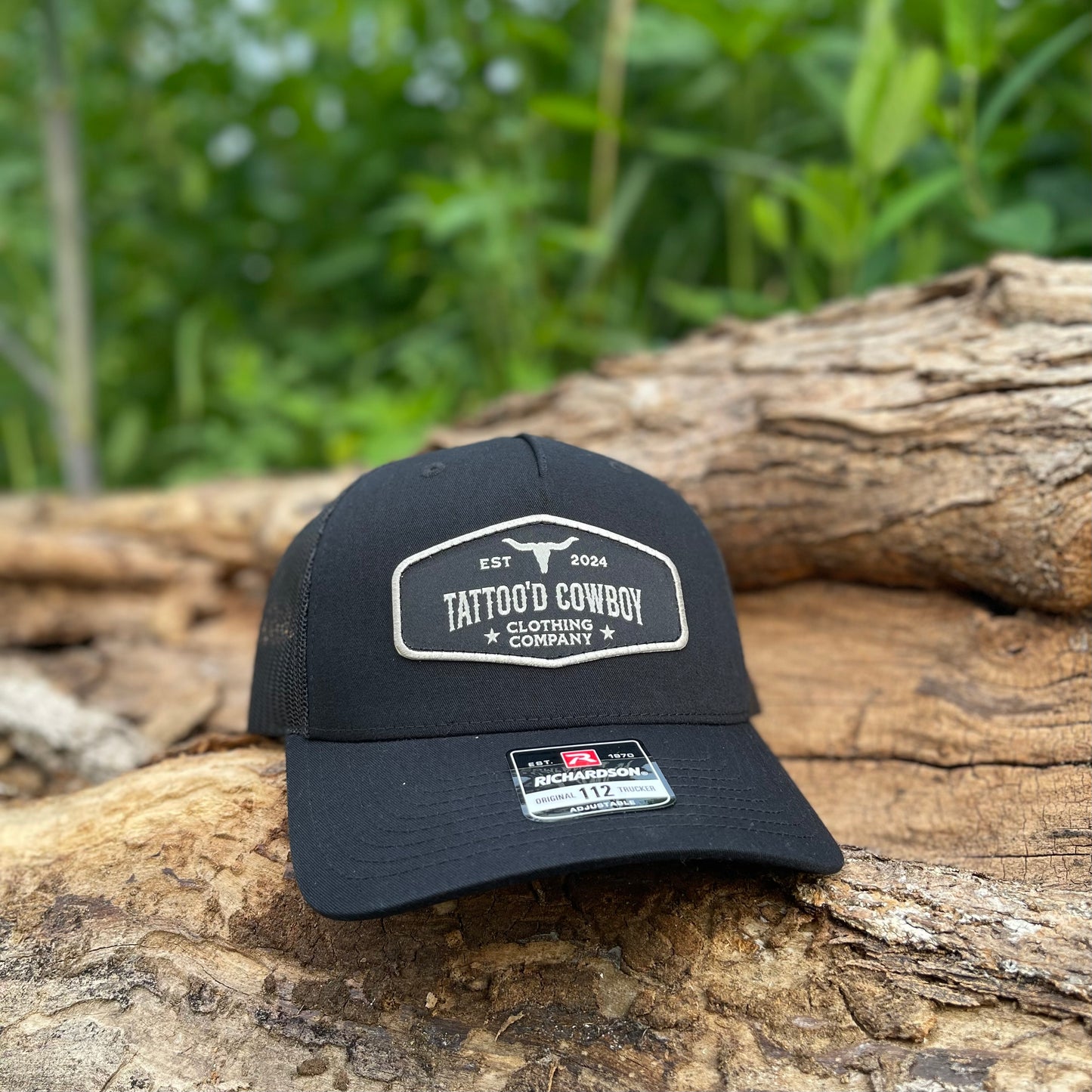 Black Patch Hat