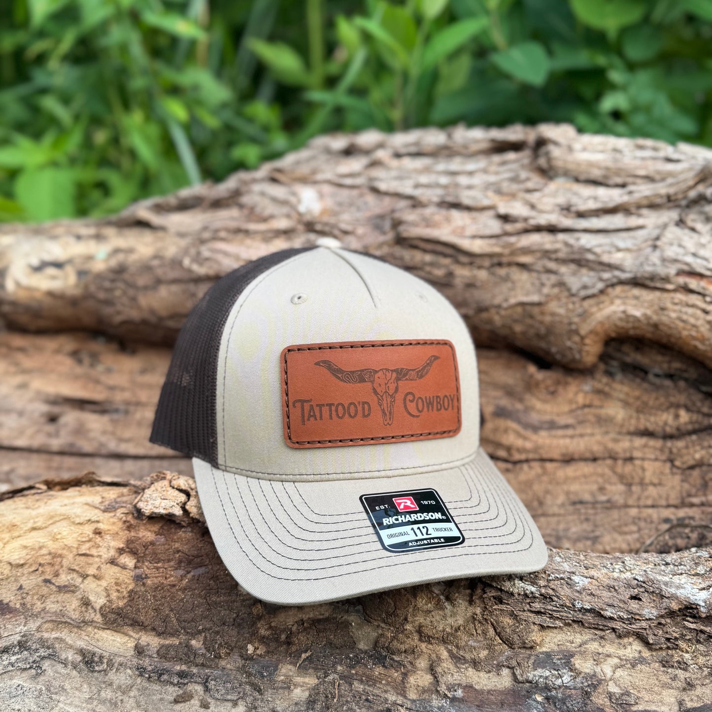 Leather Patch Hat
