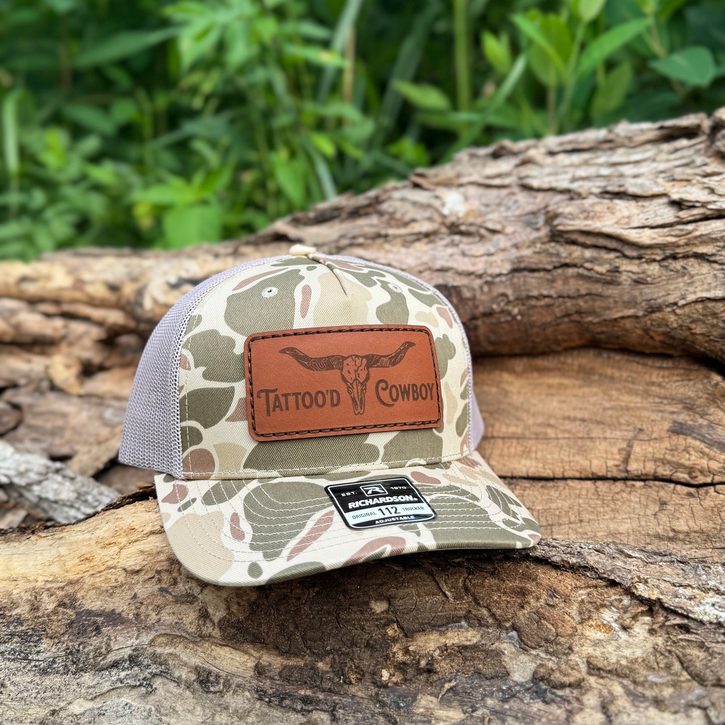 Leather Patch Hat