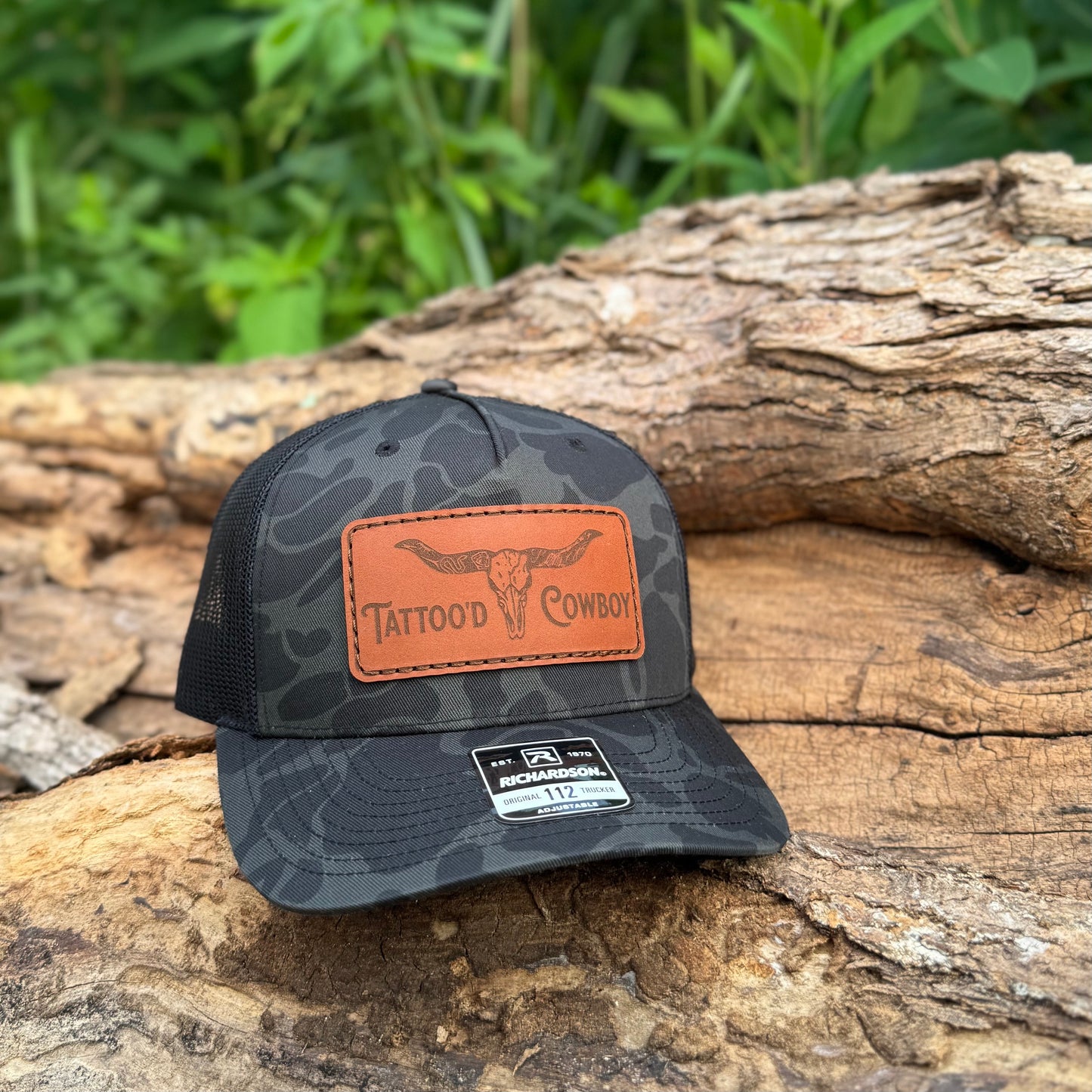 Leather Patch Hat