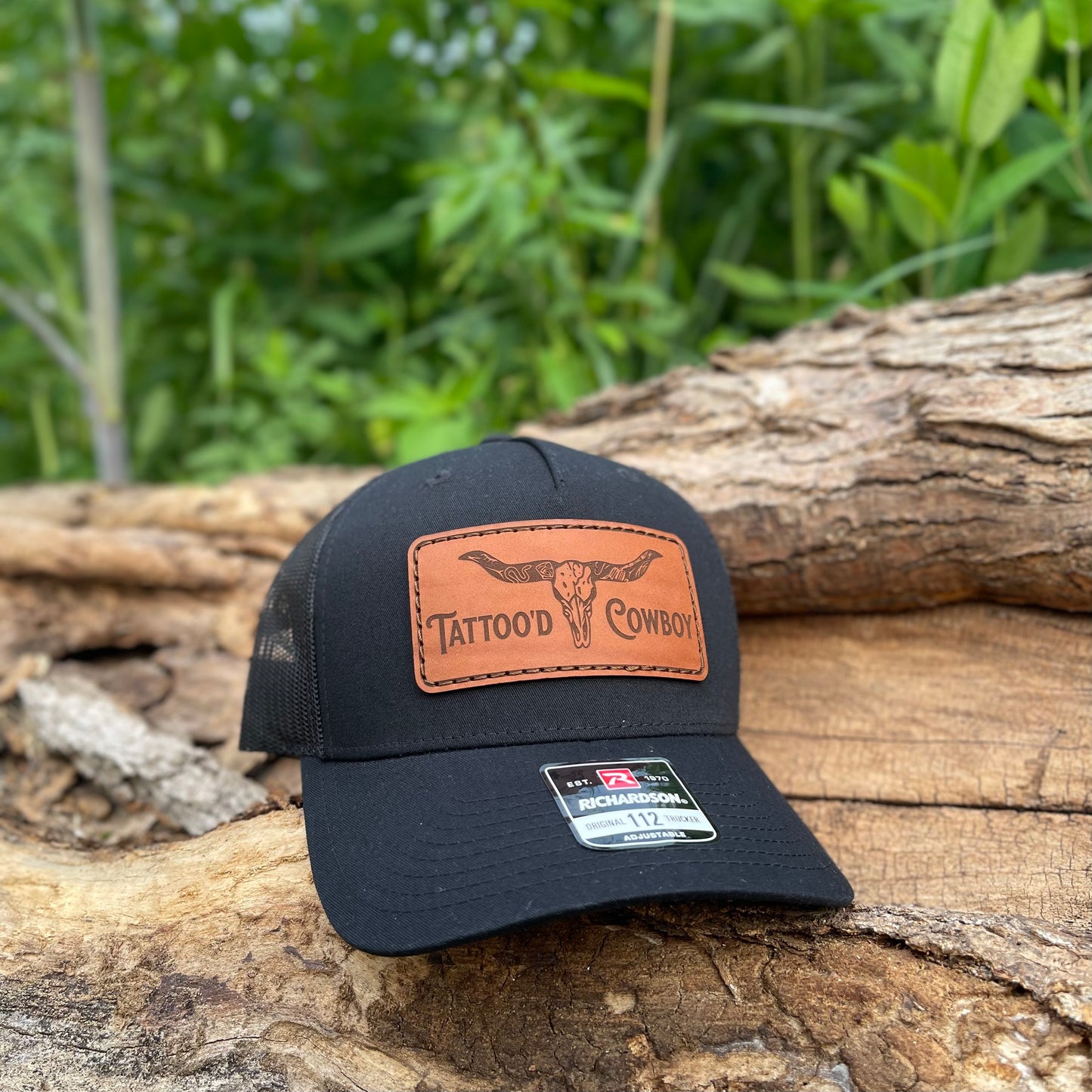 Leather Patch Hat