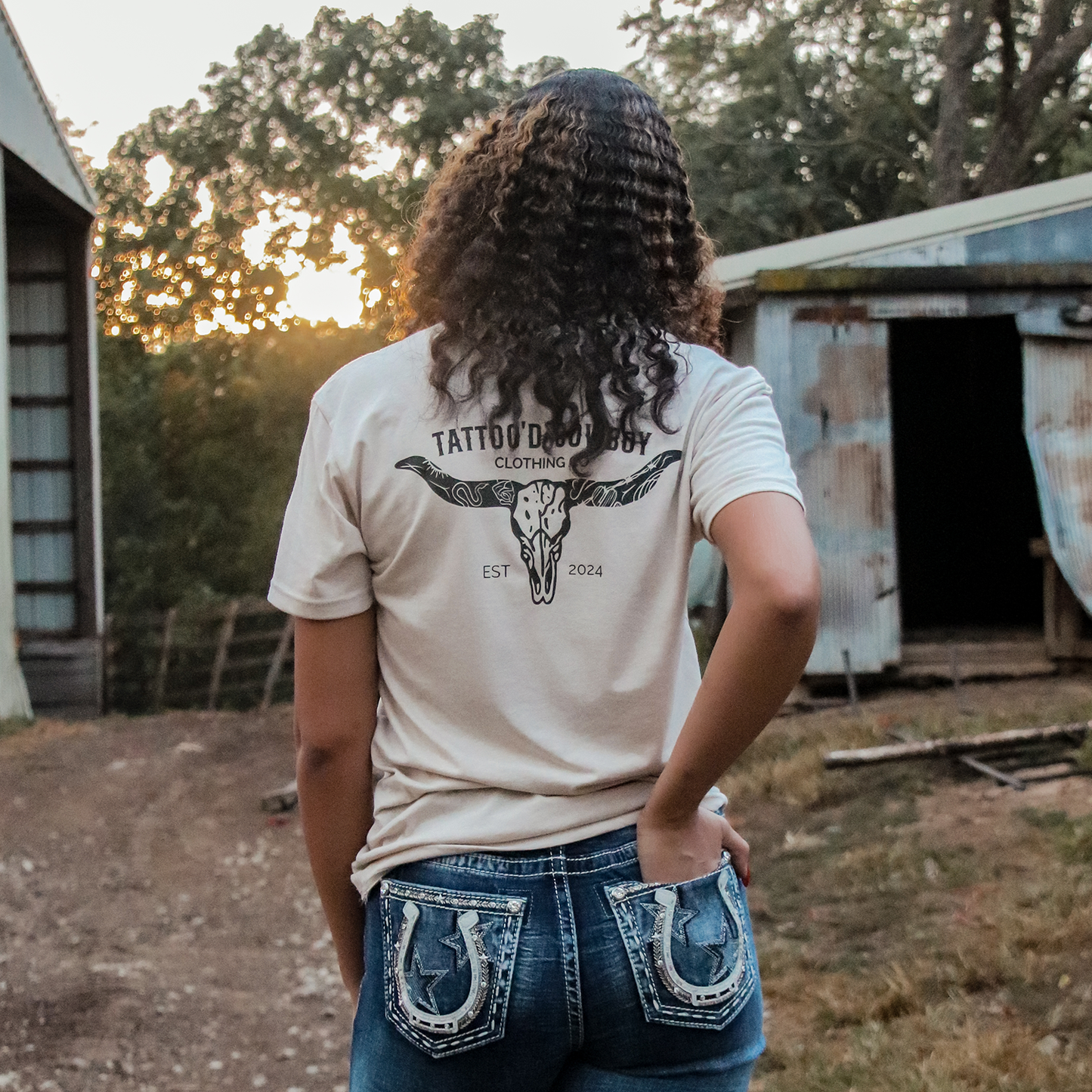 Logo Tee - Cream