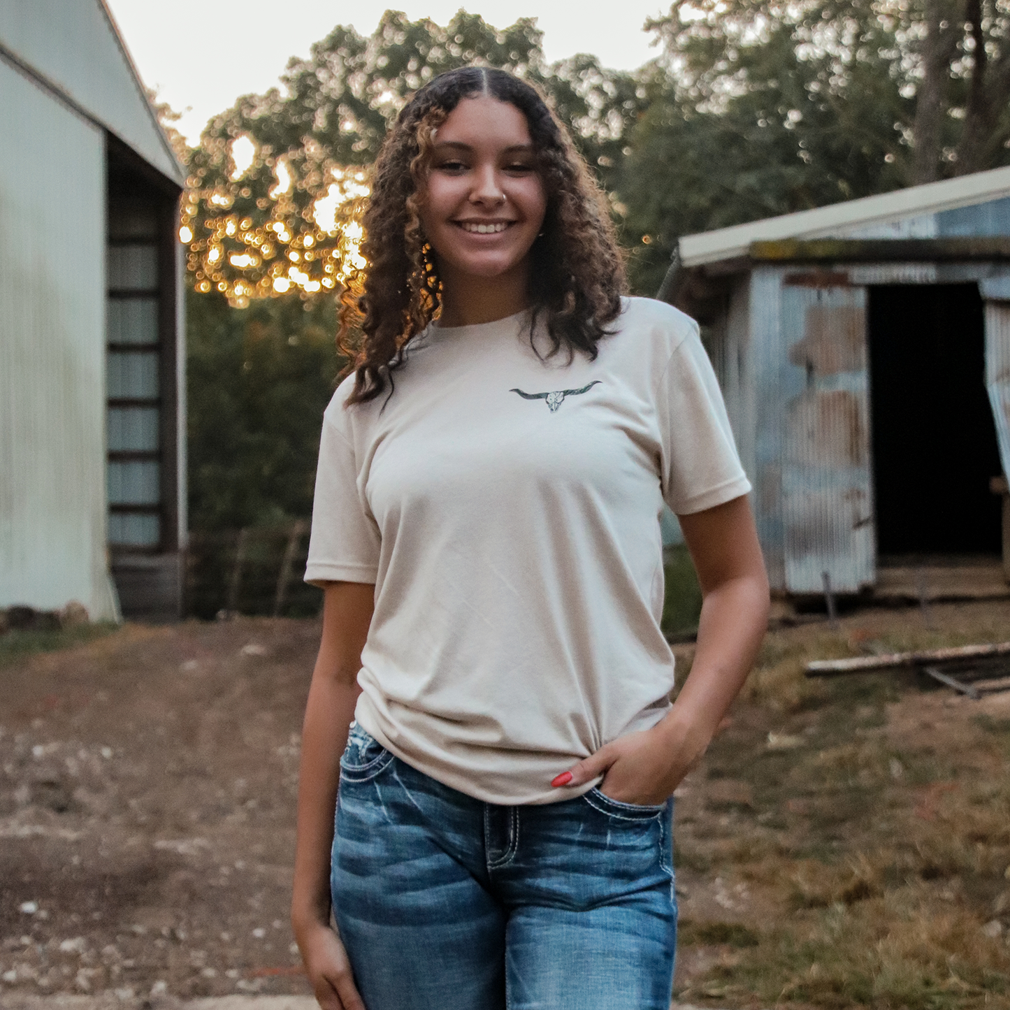 Logo Tee - Cream
