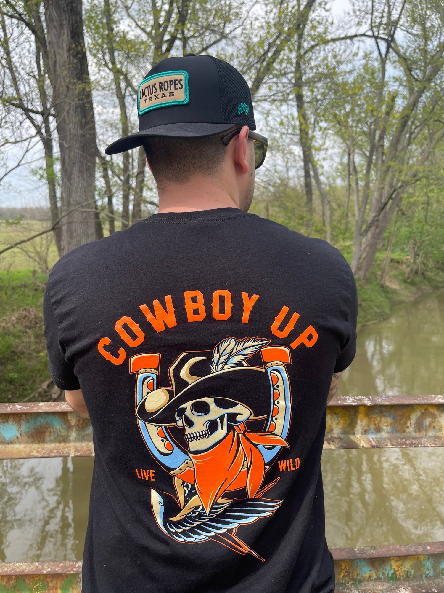 TATTOO'D COWBOY, COWBOY UP TEE