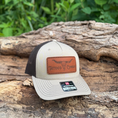 Leather Patch Hat