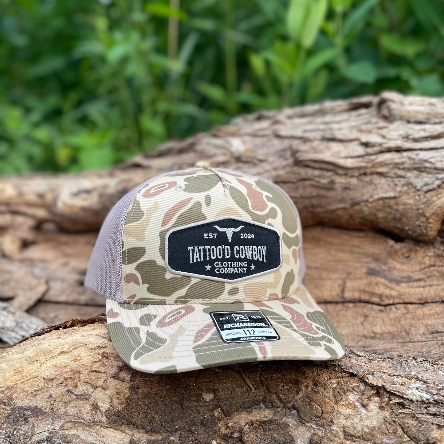 Black Patch Hat