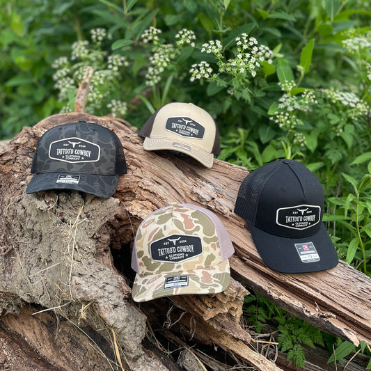 Black Patch Hat