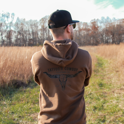 Logo Hoodie - Brown