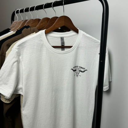 Spine Tee - White