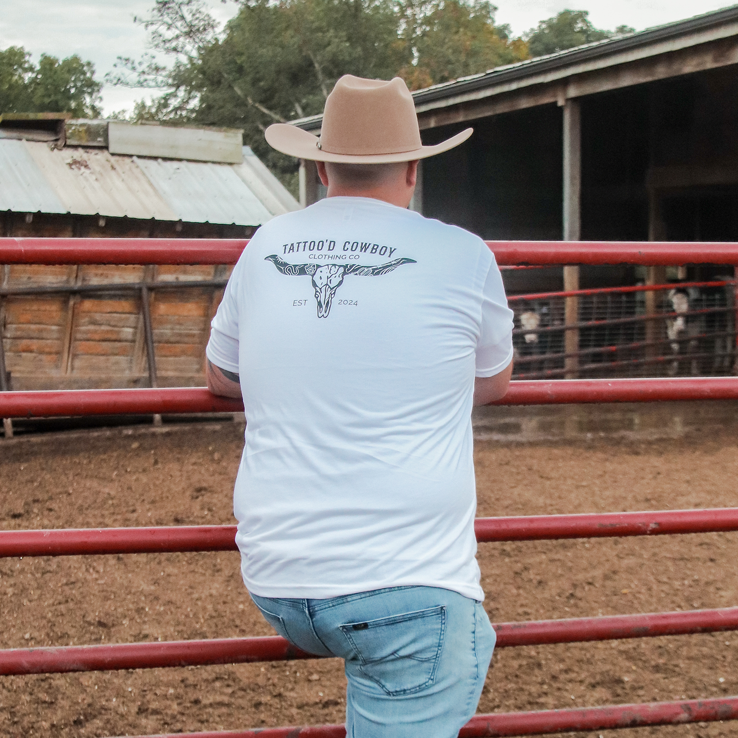 Logo Tee - White